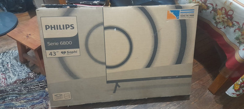 Tv De 43 Philips 43pfd6825/77 Usado P/repuestos (Usado)