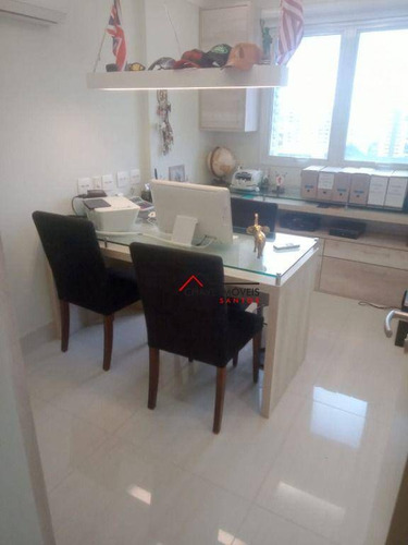 Imagem 4 de 10 de Sala Para Alugar, 42 M² Por R$ 2.900,00/mês - Vila Matias - Santos/sp - Sa0132