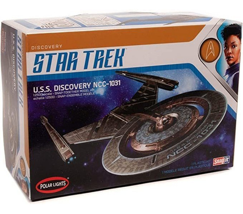 Polar Lights Star Trek Uss Descubrimiento Ncc-1031 1: 2500 E