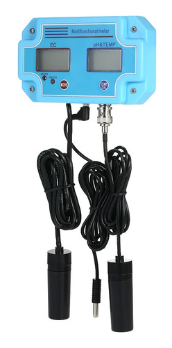 Imagen 9 de 9 de Detector De Agua Profesional 3 En 1 Ph/ec/temp Medidor