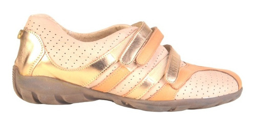 Imagen 1 de 6 de Zapatillas De Cuero De Mujer - Malaga Alta - Ferraro