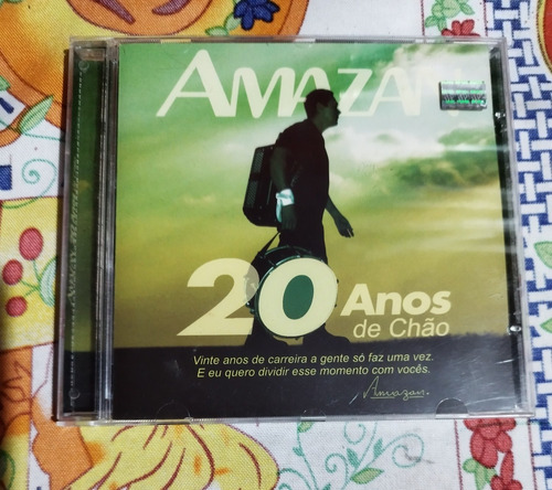 Cd Amazan - 20 Anos De Chão 2009.