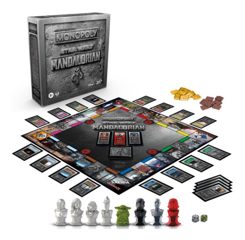 Monopoly Star Wars The Mandalorian Hasbro Disney D Colección