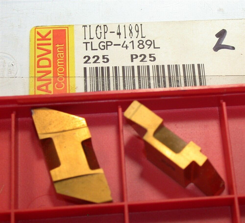 Lot Of 2 New Sandvik Top Lok Grooving Carbide Inserts Tl Ttd