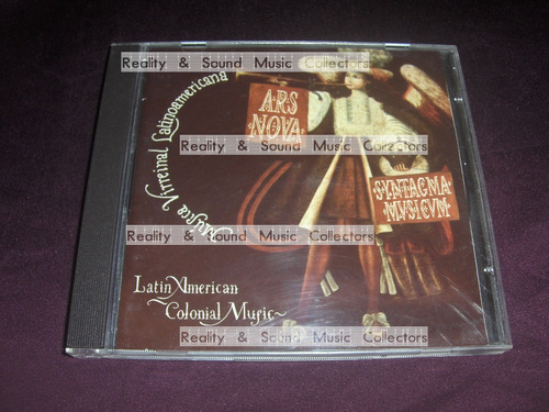 Ars Nova Syntagma Mvsicvm Musica Virreinal Cd Quindecim 1997