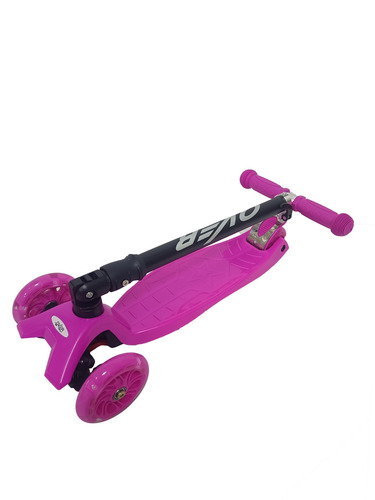 Imagen 7 de 8 de Monopatin Overtech Maxi-891 Plegable Niños 4 Ruedas Led Reforzado 80kg