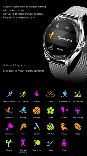 Reloj Inteligente Para Hombre E16 Gps Motion Track