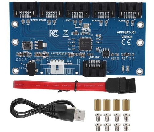 Adaptador Sata 3.0 Divisor 1-5 Puertos Extensor Expansión