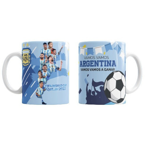 Taza De Cerámica - Vamos Vamos Argentina