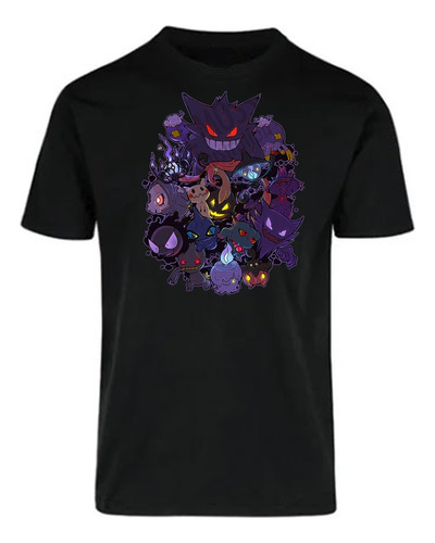 Playera Pokemon Tipo Fantasma - Pokemon