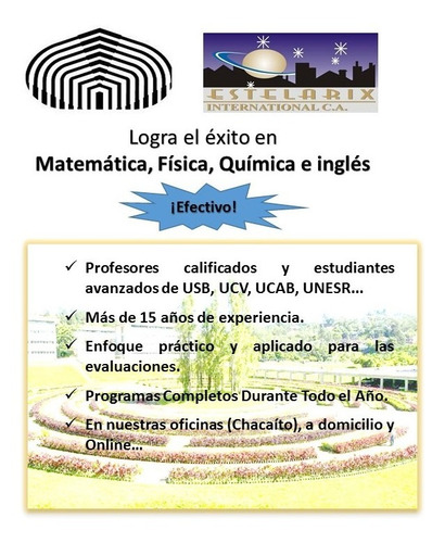 Imagen 2 de 8 de Clases Particulares Bachillerat/ Universidad/ Tesis De Grado