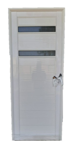 Puerta Aluminio Blanco Reforzada 80x200 Modelo 20 Envio Grat