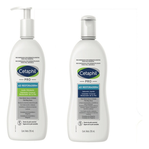 Cetaphil - Pack Súper Dúo Retoradem Limipador E Hidratante