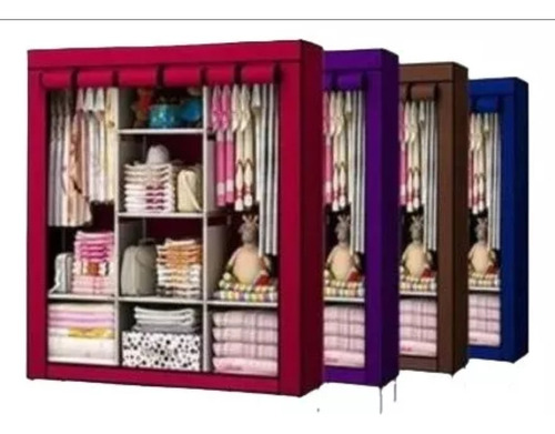 Closet Ropero Armable 1.75mts Color Hogar Reforzado Alexa