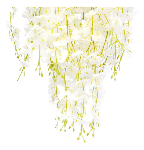Jardín Vertical Enredadera Artificial Glicina Pack X 12 Unidades