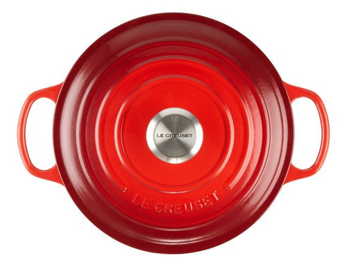 Caçarola Redonda Signature 24cm Para Indução Le Creuset Verm