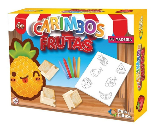 Carimbo Frutas - Pais E Filhos