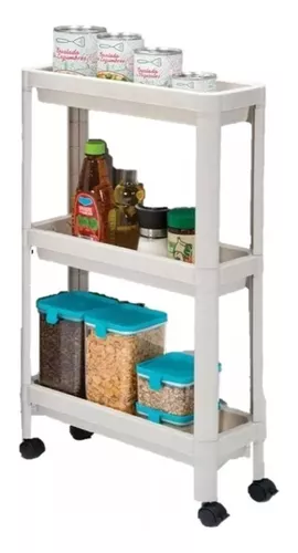 Organizador Cocina Baño Lavandería Estante Repisa 3 Niveles