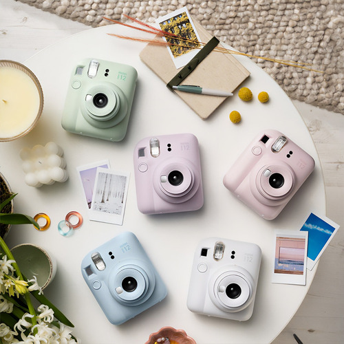 Cámara Fujifilm Instax Mini 12 Azul Instantánea