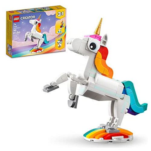 Juguete Mágico De Unicornio 3 En 1 De Lego Creator, De Cabal