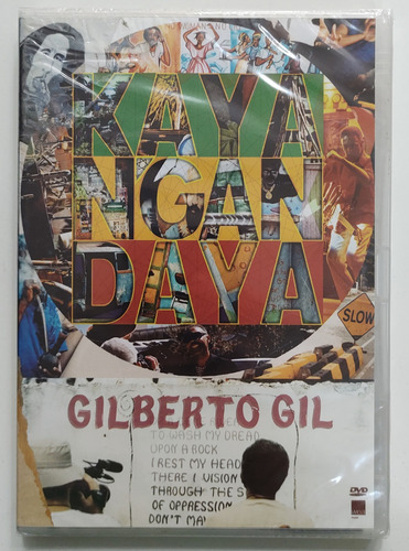 Dvd - Gilberto Gil - ( Kaya N' Gan Daya )