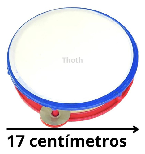 Kit 5 Instrumentos Flauta Guitarra Bumbo Brinquedo Infantil