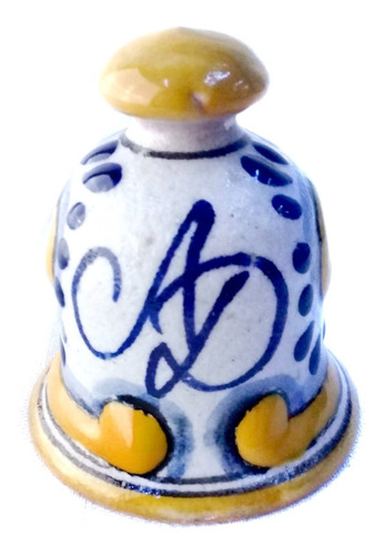 25 Campanas De Talavera Barroca Poblana Personalizada 6x5 Cm