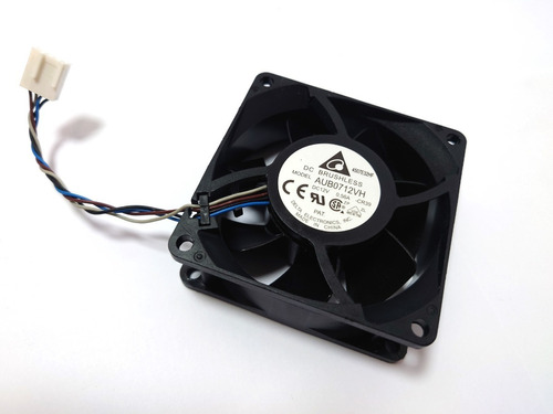 Fan Cooler Ventilador Delta Aub0712vh 12v 0.56a 7cm