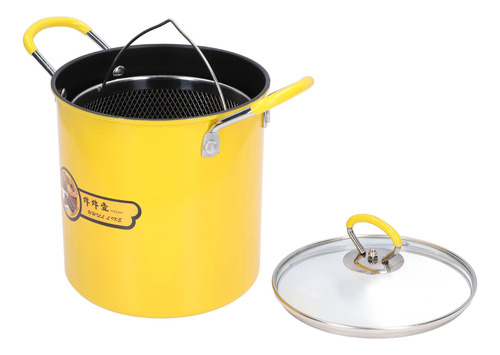 Mini Freidora Japonesa De Acero Inoxidable De 3 Litros