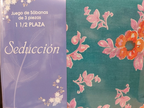 Sabanas Danubio Seduccion Twin 1 1/2 Plaza 128 Hilos