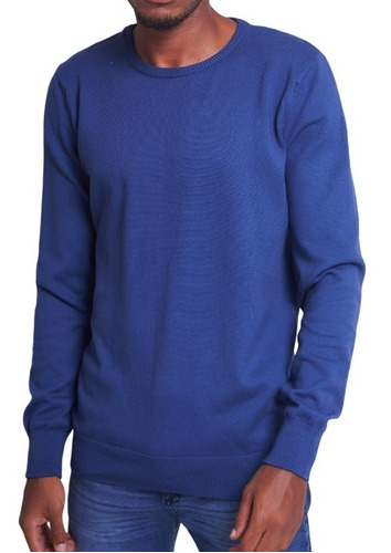Sweater Neymar Fiume Azul Liso