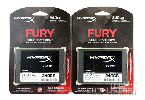 Ssd Kingston Hyperx Fury 3d 240gb 2.5, Macbook, Notebook, Pc