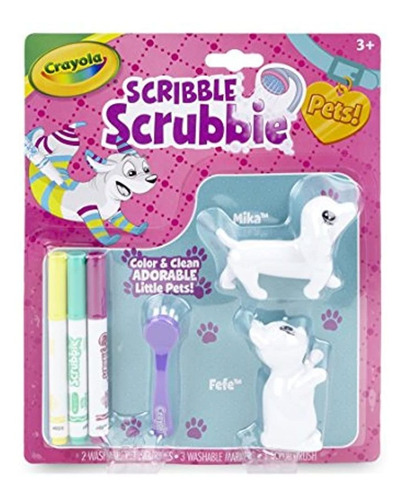 Crayola Scribble Scrubbie Color Y Wash Juguetes Para Mascota