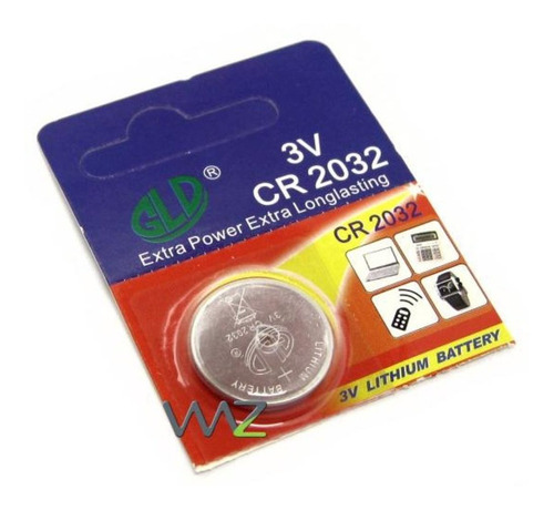 Bateria Lithium 3v Para Placa Mãe Cr2032 - Md9 - 3416