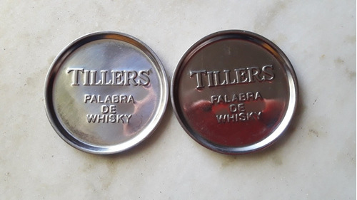 Posavasos Whisky Tillers,metal,son Dos