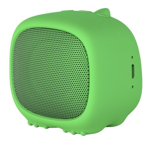 Parlante Noblex Adorable PSB02 portátil con bluetooth  verde