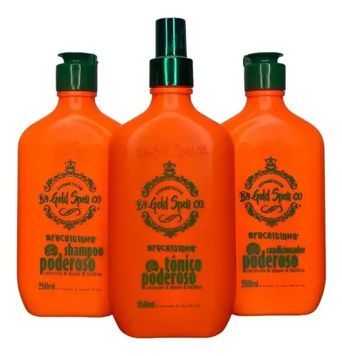 Combo Poderoso (shampoo+cond+tônico) Original
