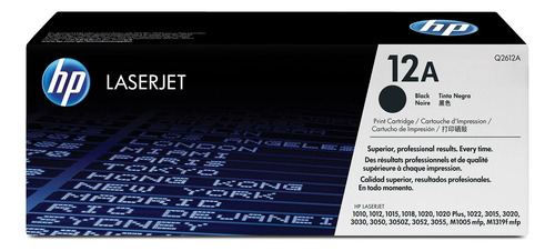 Toner Hp Q2612a Negro Original