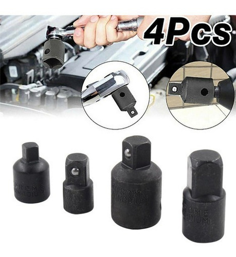 Adaptador 1/4 3/8 1/2 Reducción De Casquillos De Trinquete