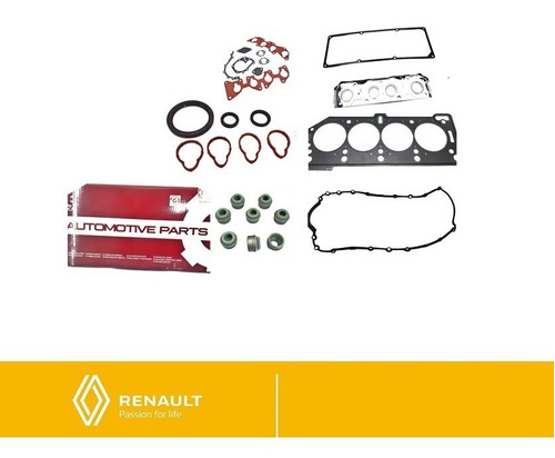 Juego Kit Empacaduras Renault Logan Symbol 8v Kangoo 8v