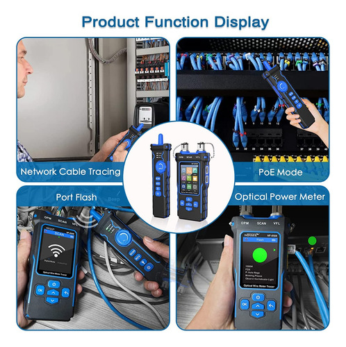 Chicharra Telefonica Tester Rj45 Vfl Poe Lan Probador Tono