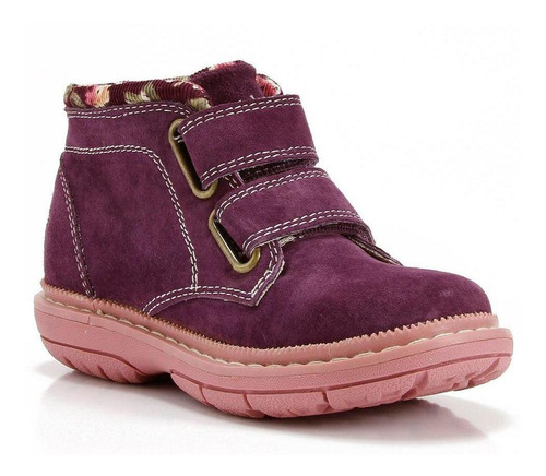 Botin Cuero Villa Púrpura Hush Puppies Kids