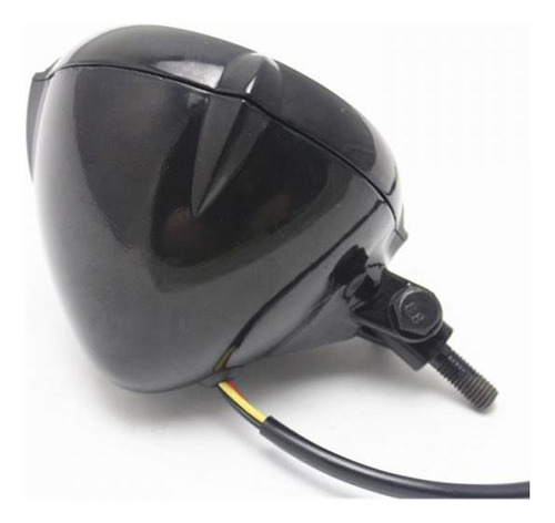 Motornike Faro Delantero Ámbar Para Bobber Chopper