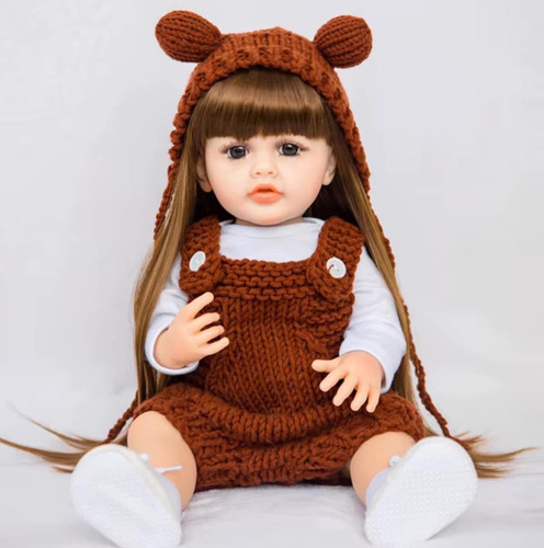 Muñeca Reborn Bebé Real Original Silicon Accesorios Habla
