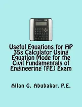 Comprar Libro: Ecuaciones Útiles Para La Calculadora Hp 35s Que Usa 