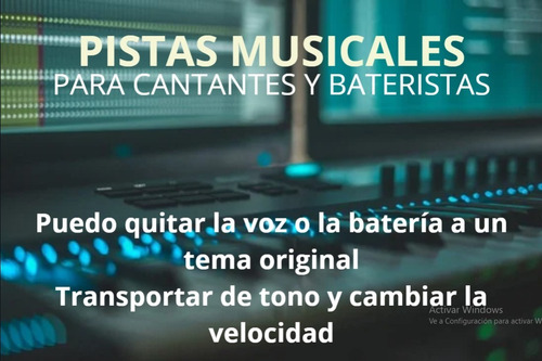 Pistas Para Cantantes Y Bateristas 