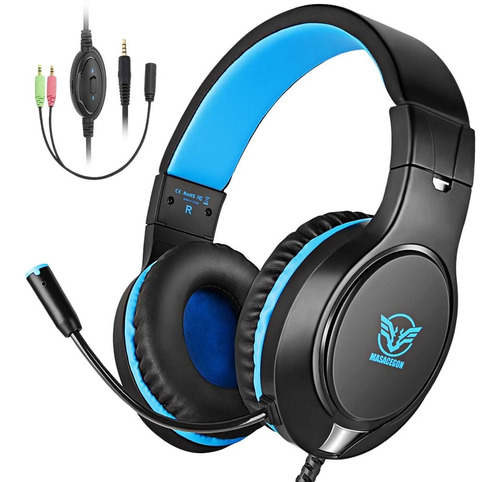 Audifonos Diadema Gamer Ps4 Switch  Xbox One Pc Laptop