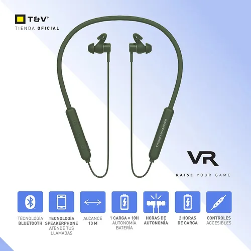 Auricular Deportivo In Ear Sport Agarre Thonetvander Vr100 Violeta