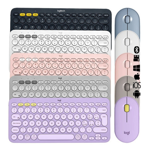 Logitech K380 + M350 Wireless Keyboard And Mouse Combo