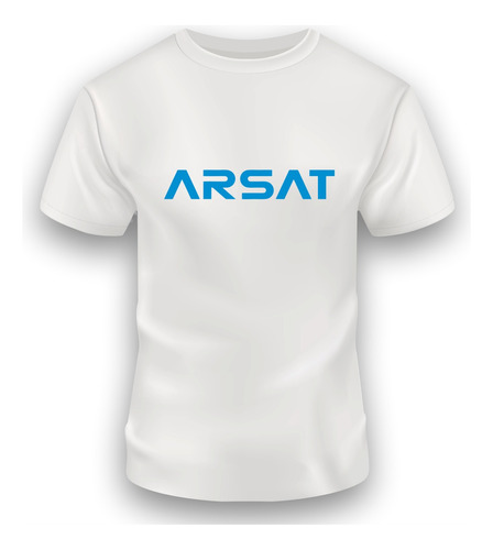 Remera Estampada Arsat  / Empresas Estatales / Argentina